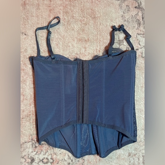 Urban Outfitters Modern Love Corset in BLUE! - Picture 4 of 4